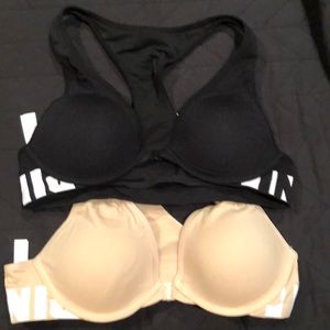 ❤️2- 34B Victoria’s Secret bras. NEW❤️